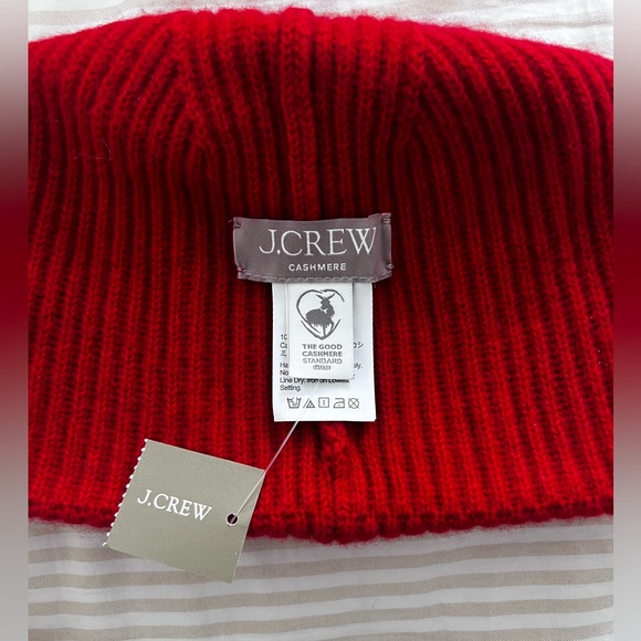 J.Crew Vibrant Red Cashmere Knit - Picture 2 of 3